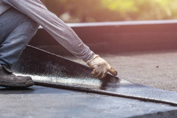 Professional Crawl Space Encapsulation technician working in Glen Arm, MD